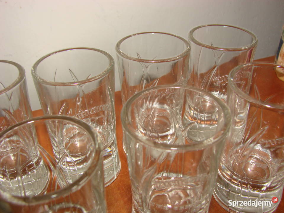 Zubrówka kieliszki Pruszcz Gdański