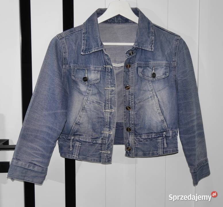 PU Jeans fajna krótka katana rękaw 34 36 S Wrocław