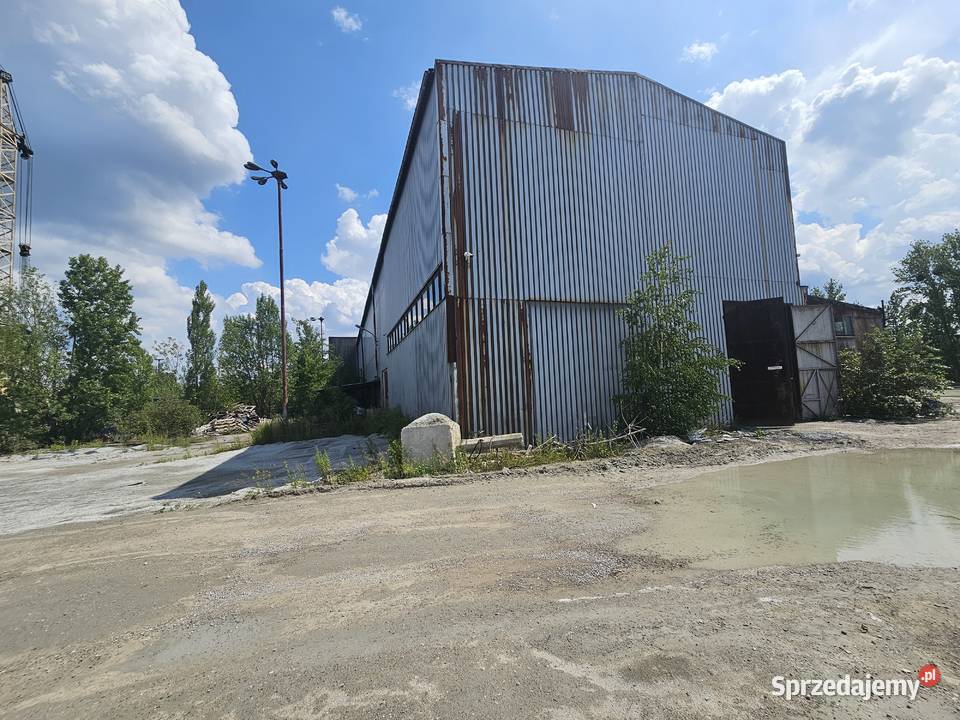 Hala stalowa 900m2 z suwnica 10t konstrukcja łódzkie Łódź sprzedam