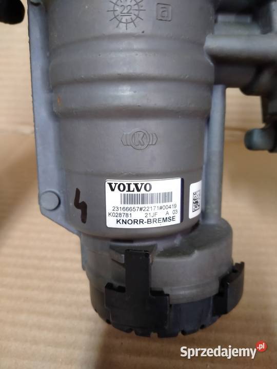 VOLVO FH4 ZAWÓR MODULATOR EBS 23166657 K028781 Pozostałe Motoryzacja