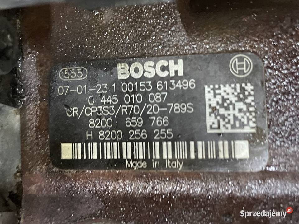 8200256255 pompa wtryskowa 19dci Renault Nissan osobowe