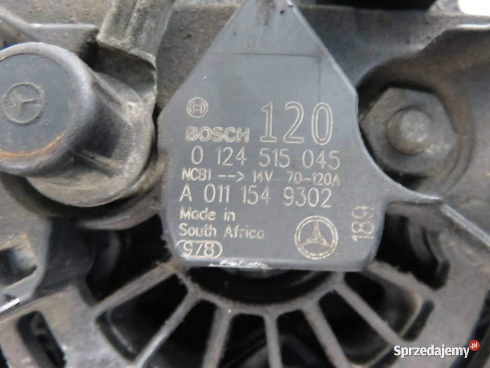 ALTERNATOR MERCEDES KLASA C W203 C 180