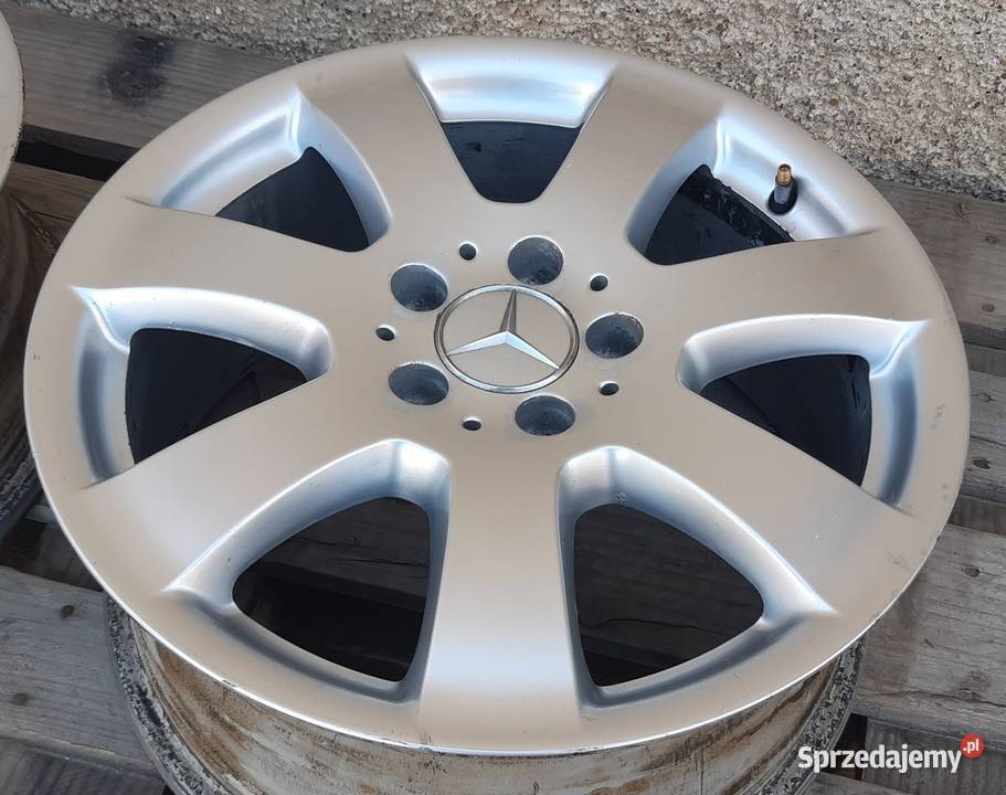 KOMPLET FELG MERCEDES W251 75 x 17 ET56 5x112 Mercedes-Benz (oryginalne) Koła i felgi Mielęcin