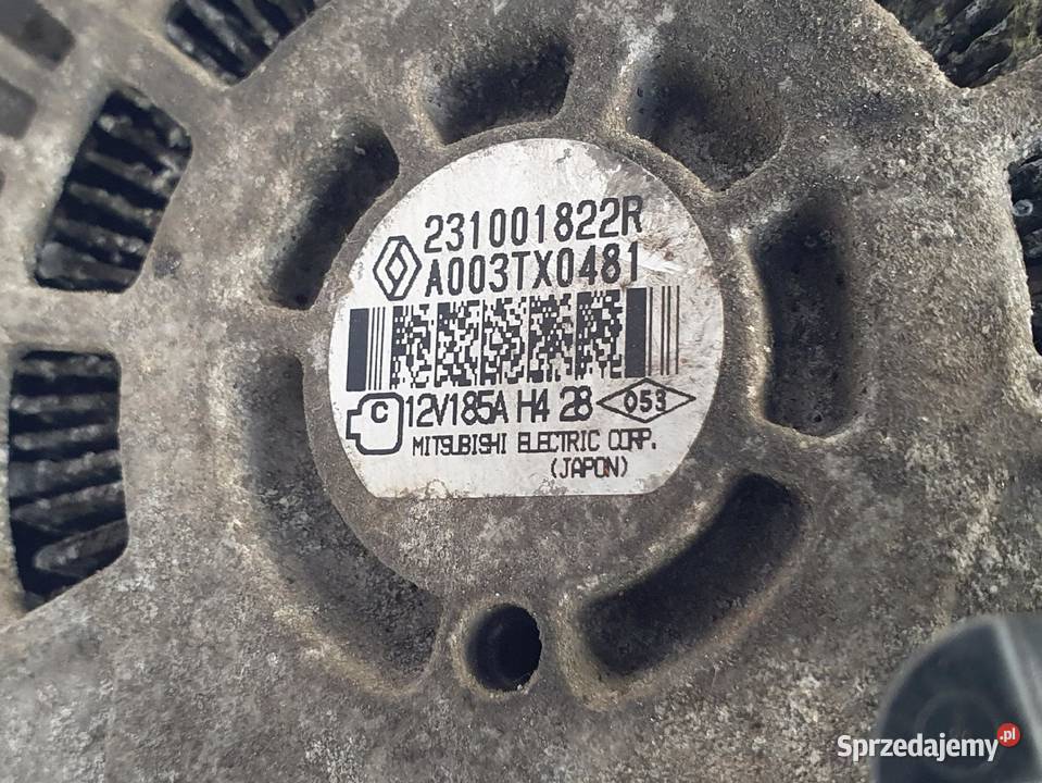 ALTERNATOR Renault Master III 23 DCI 231001822R Chełm sprzedam