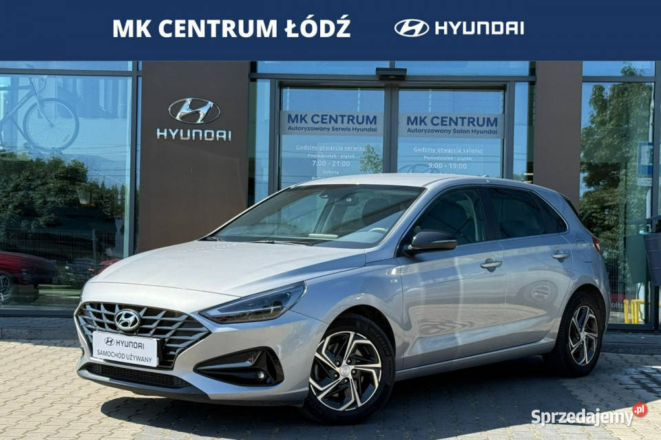 Hyundai i30 15 TGDI 160 6MT Smart LED Android gniazdo USB łódzkie Piotrków Trybunalski