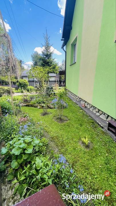 Bez pośredników dom w górach w Beskidzie asfalt śląskie Sól