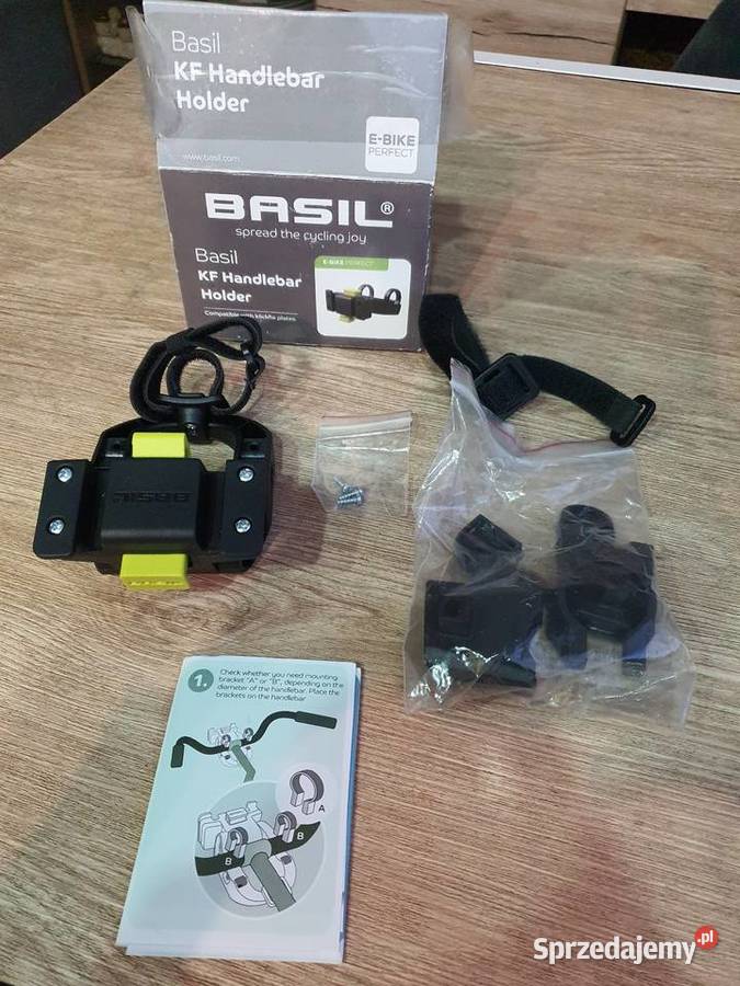 Uchwyt do koszyków I sakw Basil KlickFix Nowa Sól