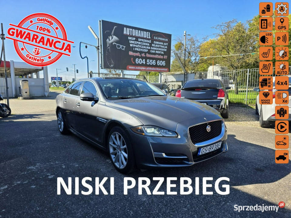 Jaguar XJ 30 Benzyna 340 4x4 Dociągi Kamery 360 XJ Słupsk