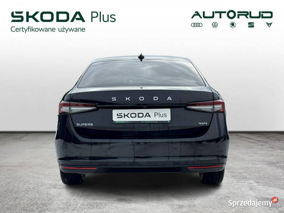 koda Superb Selection 20TDI 193 DSG 4X4 2024 światła do jazdy dziennej świętokrzyskie Kielce sprzedam