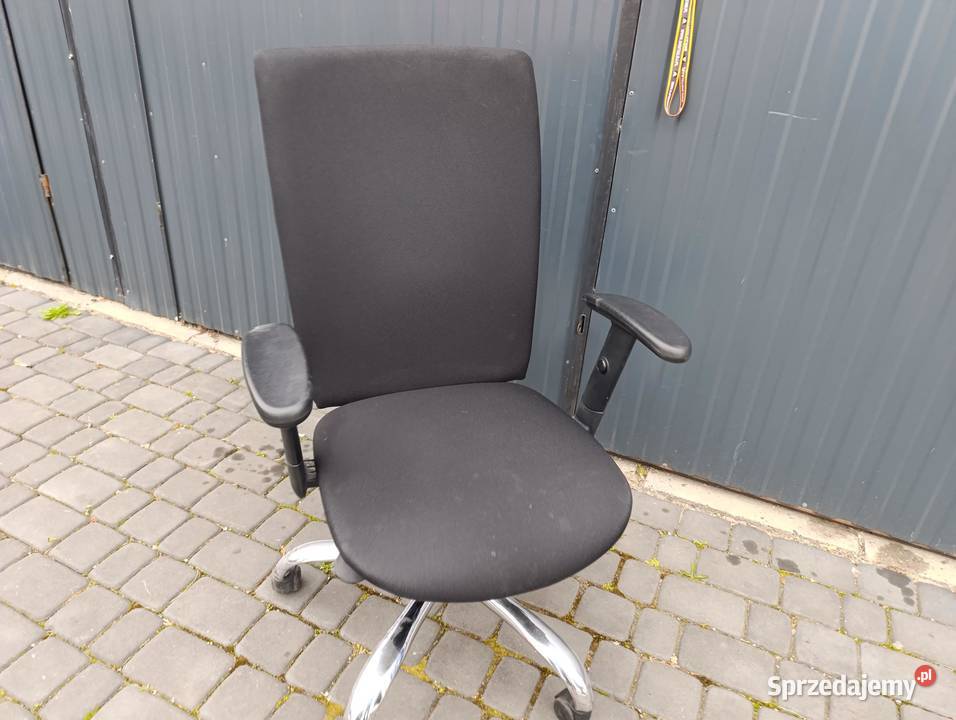krzesła obrotowe fotel biurowy biurowe czarne