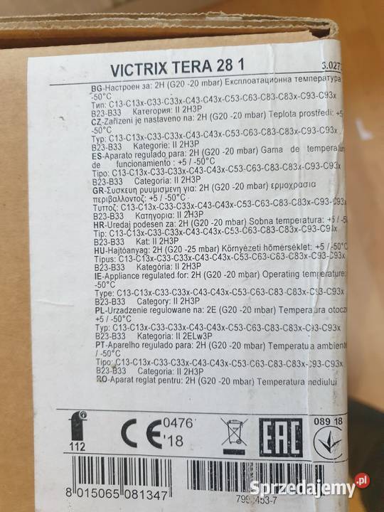 Kocioł gazowy kondensacyjny Immergas VICTRIX 28 Sucha Beskidzka