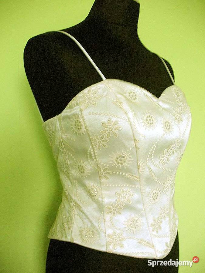 Bluzka krótka gorset 36 S biust 80 Moda i Styl Siedlce