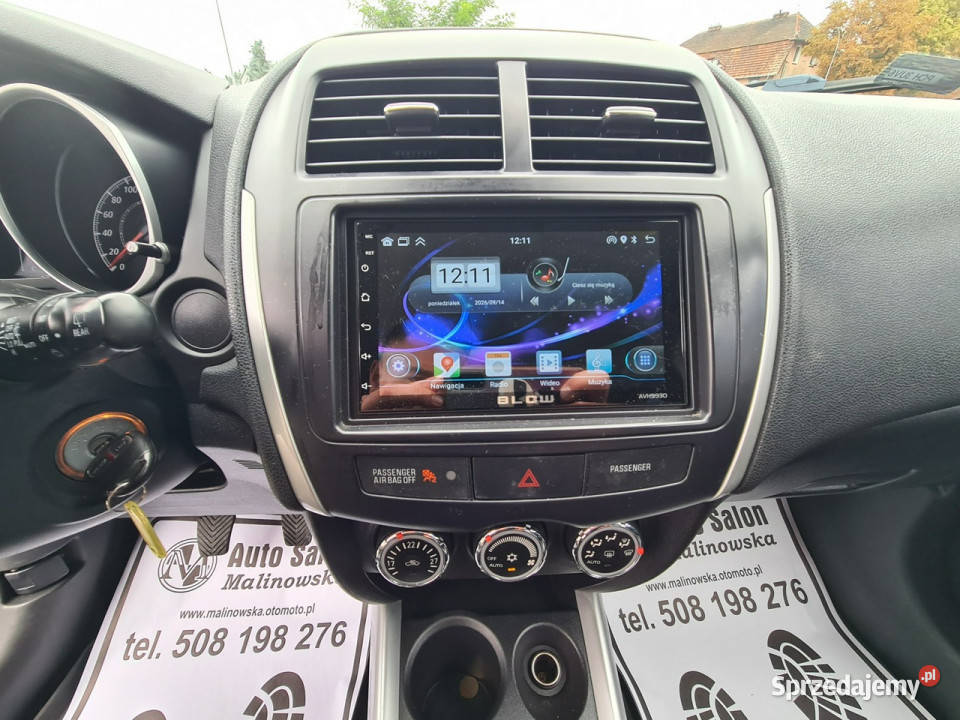 Mitsubishi ASX Navi 2xPDC Kamera Skóra Grzane przyciemniane szyby wielkopolskie Wągrowiec