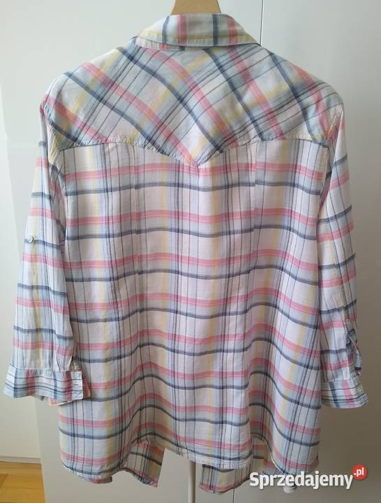 Koszula w kolorową kratkę rozmiar 24 Inspire Kratka Gdańsk sprzedam