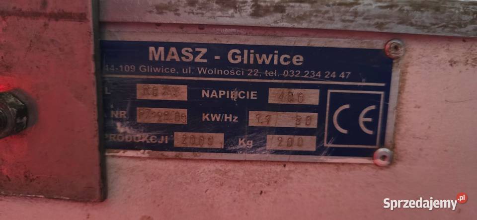 Krajalnica do pieczywa MASZGliwice Czudec sprzedam