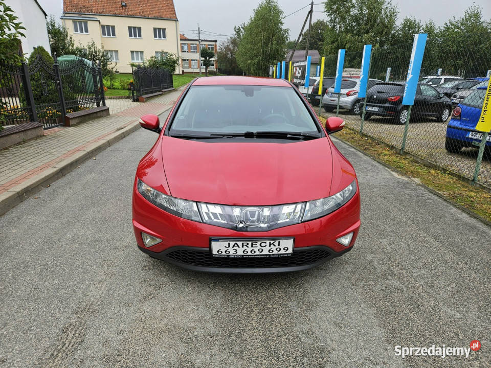 Honda Civic Opłacona Zdrowa Zadbana Serwisowana kurtyny powietrzne Kisielice