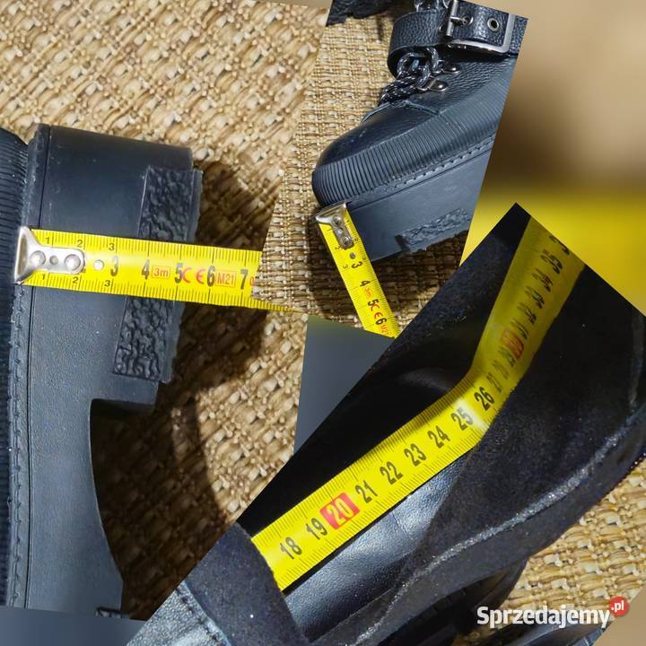 Alma en Pena skórzane trapery trzewiki damskie 26cm Lublin