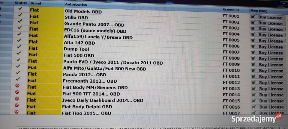 Programator Interfejs SMOK UHDS kabel OBD mazowieckie Wołomin