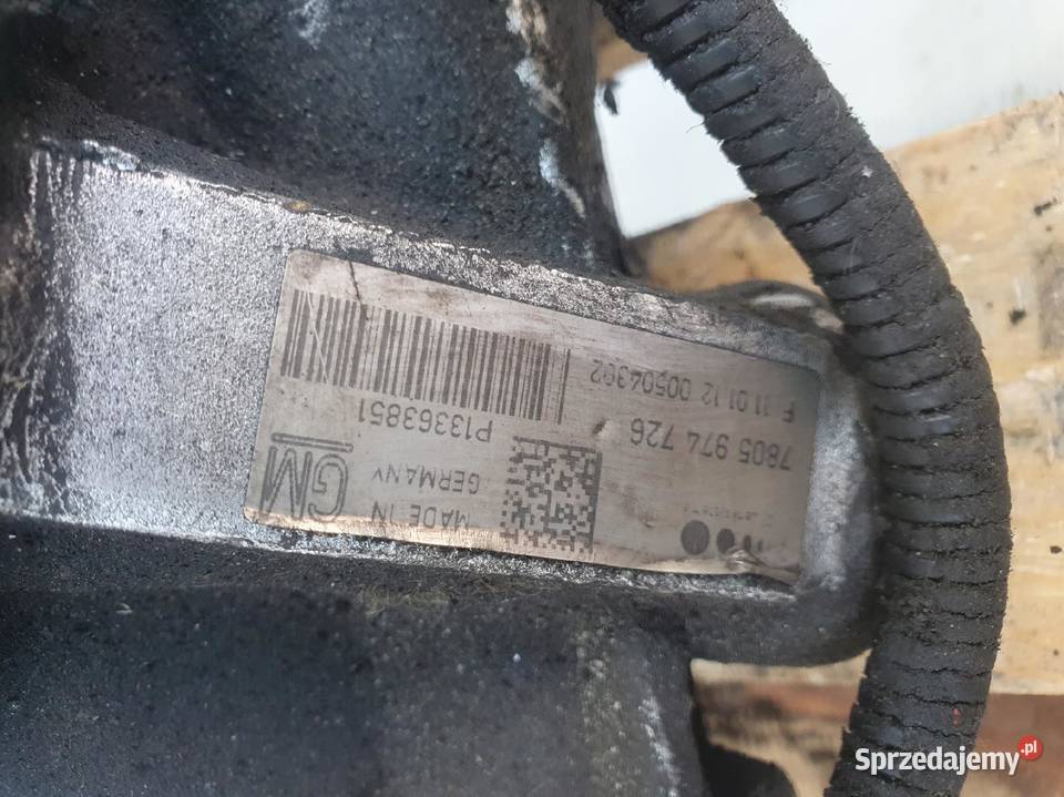 Opel Astra IV J PRZEKŁADNIA MAGLOWNICA 13363851 Chełm