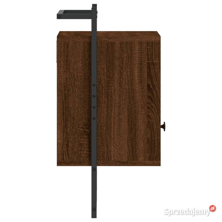 Szafka nocna wisząca brązowy dąb 40x30x61 Warszawa