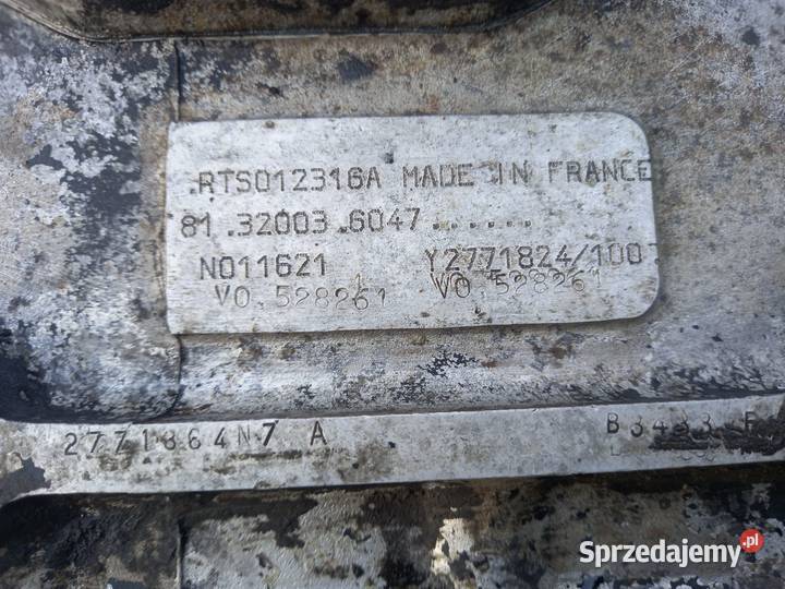 Skrzynia biegów Eaton RTS012316A Myszyniec