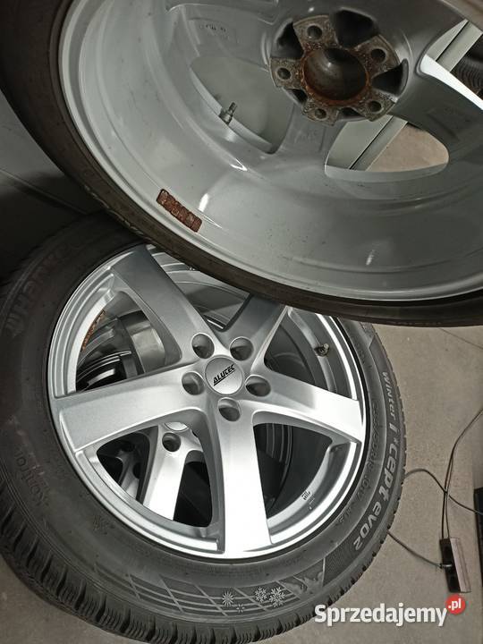Koła Alufelgi ALUTEC 18 5x115 opony zimowe Samochodowe Kolno