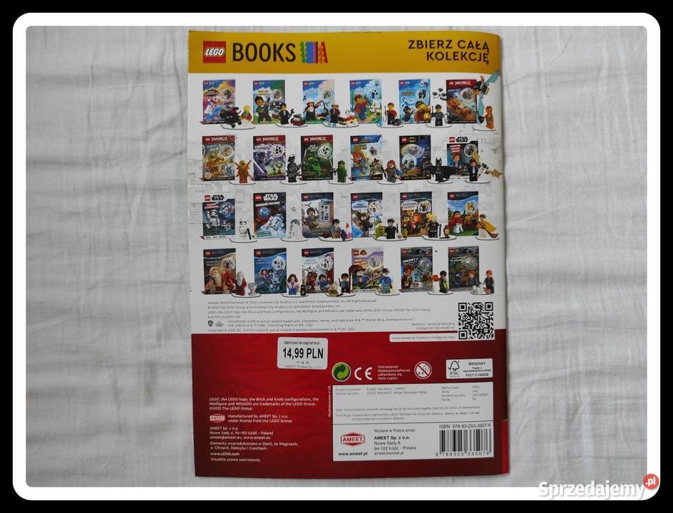 Lego 2 gazetki z klockami NOWE Jurassic Ninjago 6 lat+ Płock sprzedam