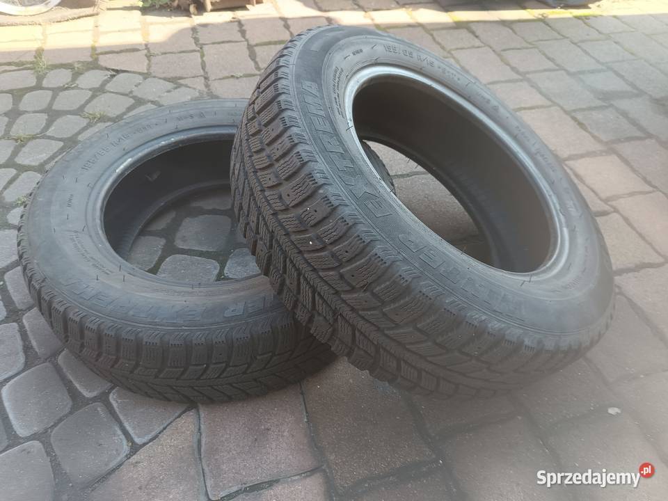 Para 2 sztuki Opony zimowe zima używane śląskie Częstochowa sprzedam