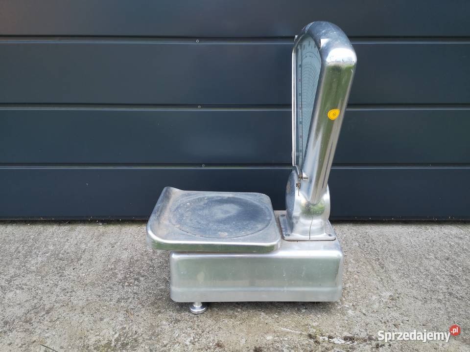 Aluminiowa Waga BIZERBA vintage łódzkie Aleksandrów Łódzki sprzedam