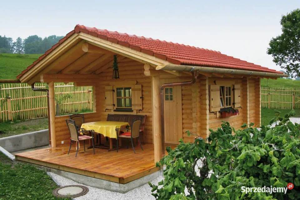 Ekskluzywne Domki z Bali Toczonych – Drewno Naturalne, Premium (Nowe)