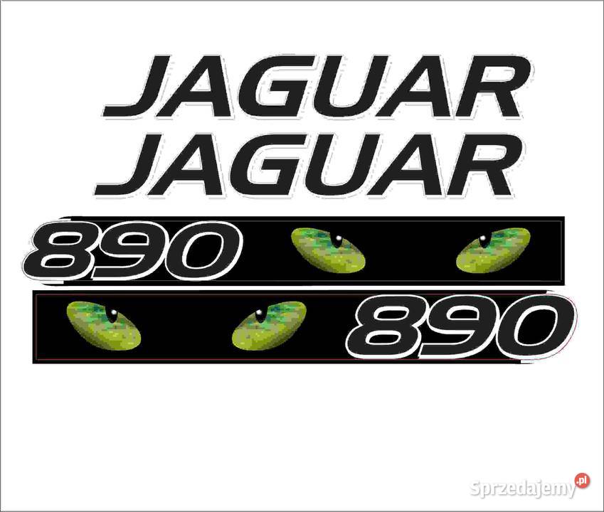 Naklejki Claas Jaguar 890 mocny klej odporne Pleszew