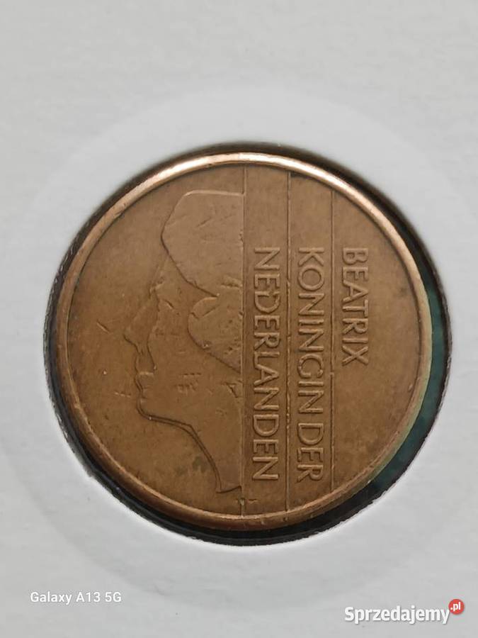 5 Guldenów Holandia 1988 r Konin