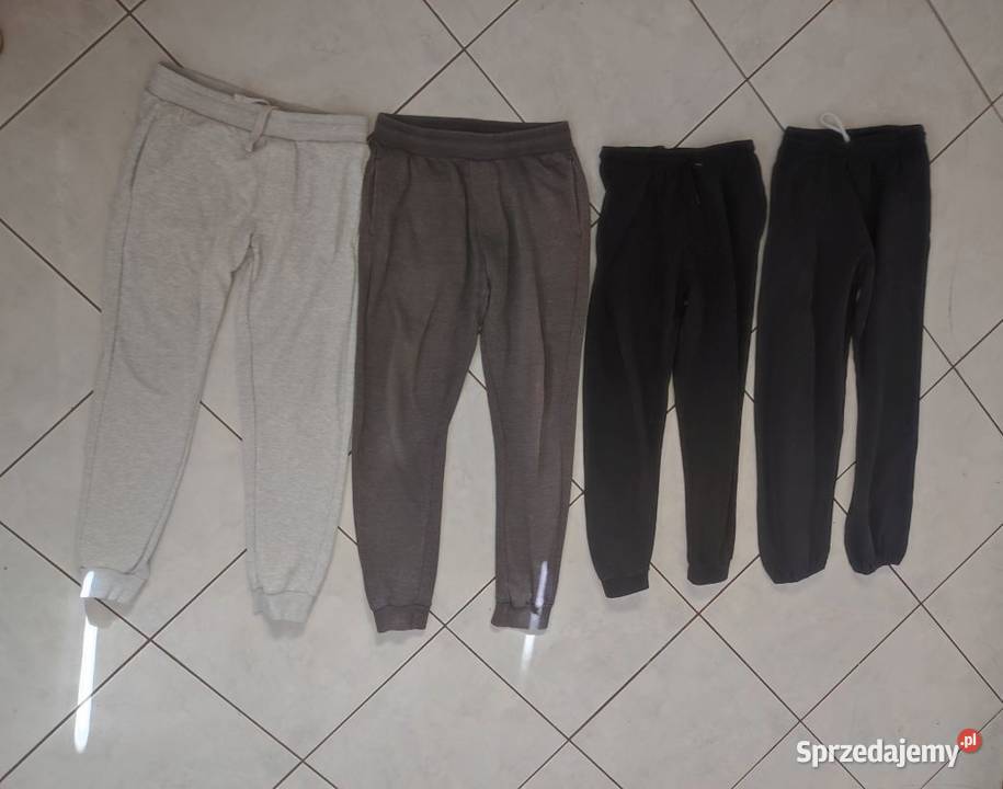 4 pary spodnie dresowe dresy sportowe jogger Odzież sportowa świętokrzyskie