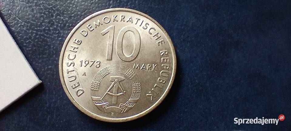Stare monety 10 marek 1973 Niemcy 22 Numizmatyka Lesko