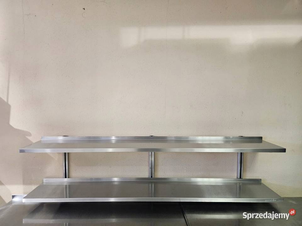 Półka Ascobloc dwupoziomowa nierdzewna Góra