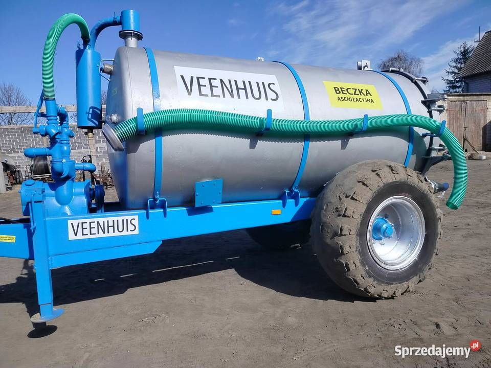 Beczka asenizacyjna beczkowoz 6000 litra Beczkowozy