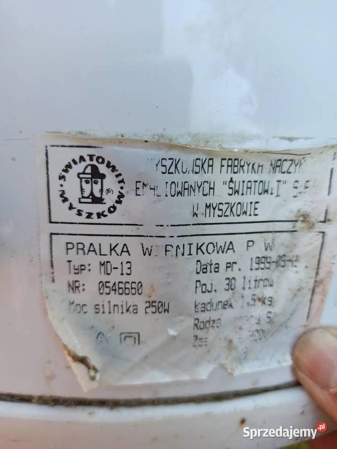 PRALKA RĘCZNA Lublin