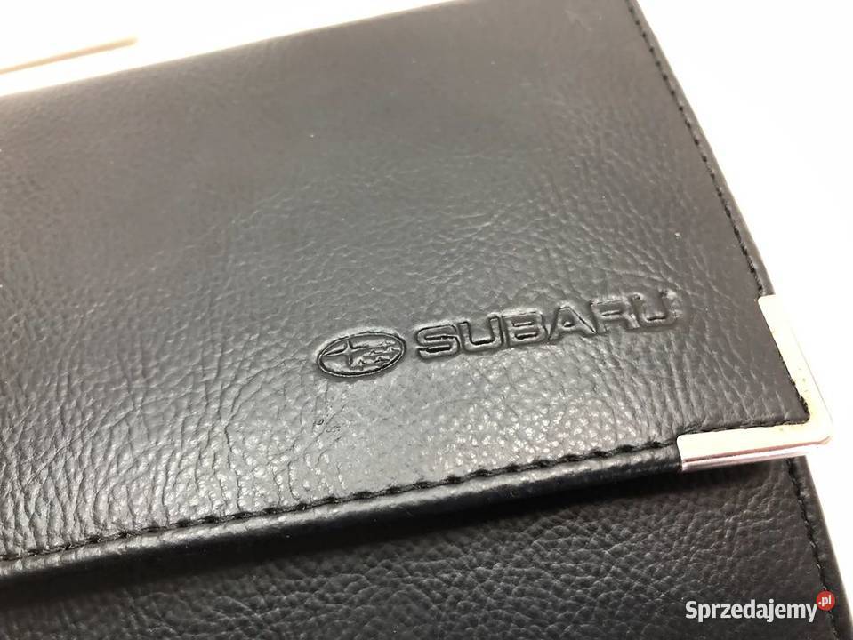 SUBARU OUTBACK IV 20 D 150 2010R KSIĄŻKA