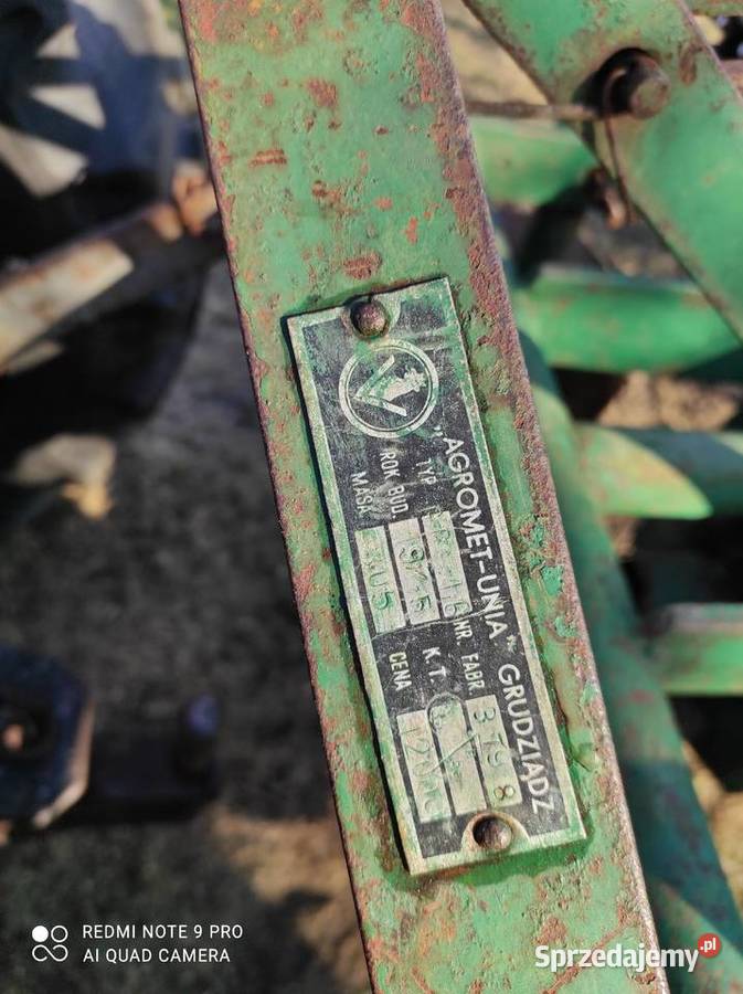 Glebogryzarka Grudziądz 165 małopolskie Sikorzyce