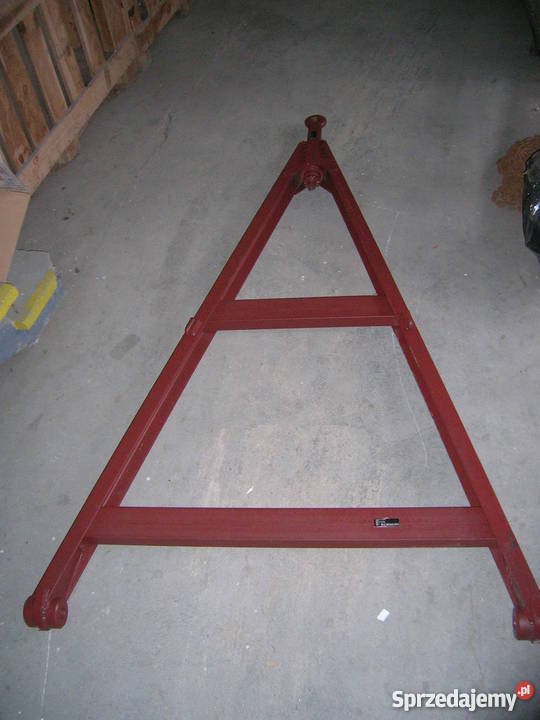Dyszel o wymiarach W1200 Z1400 L2300 Fi30X100 Brzozówka