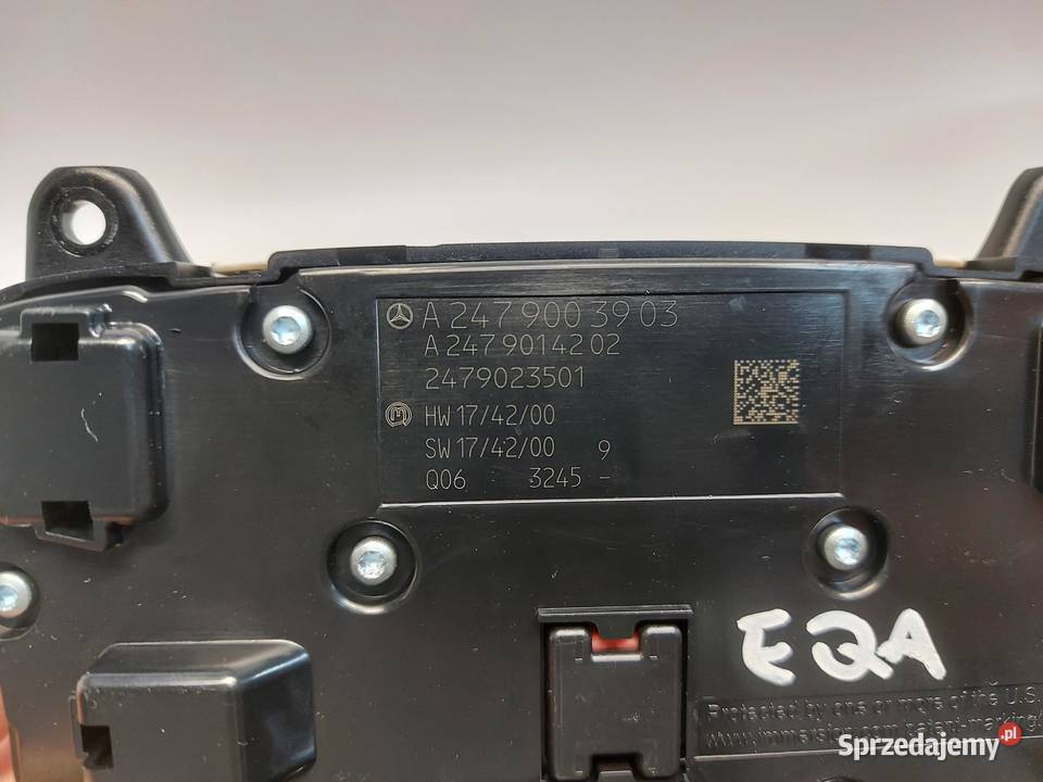 Mercedes EQA 250 W243 PANEL STEROWANIA IDDRIVE Motoryzacja
