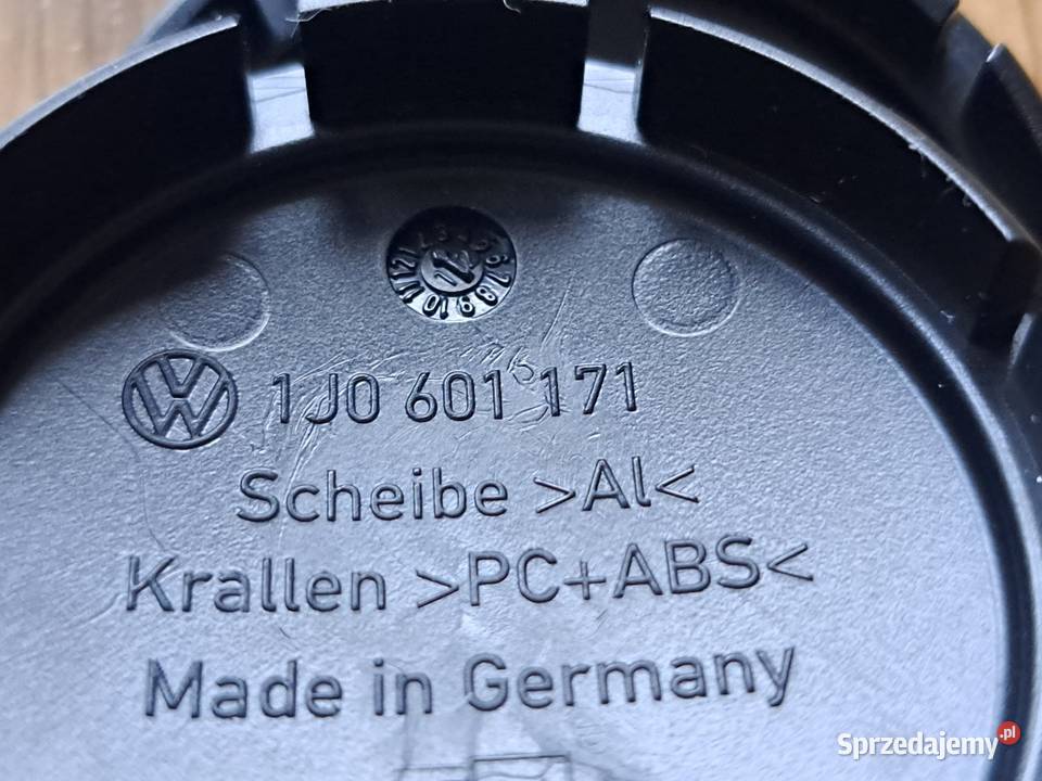 Oryginalne Dekielki Volkswagen Katalogowy Radom