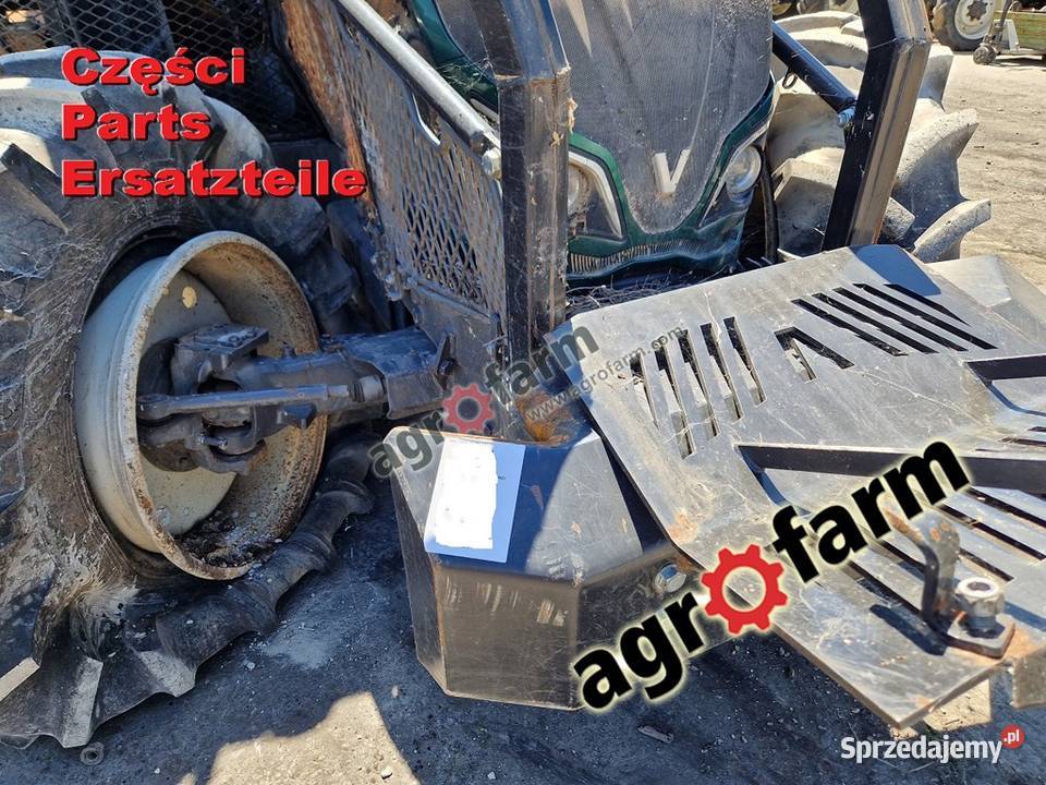 Valtra N174S części skrzynia biegów most przedni Byków