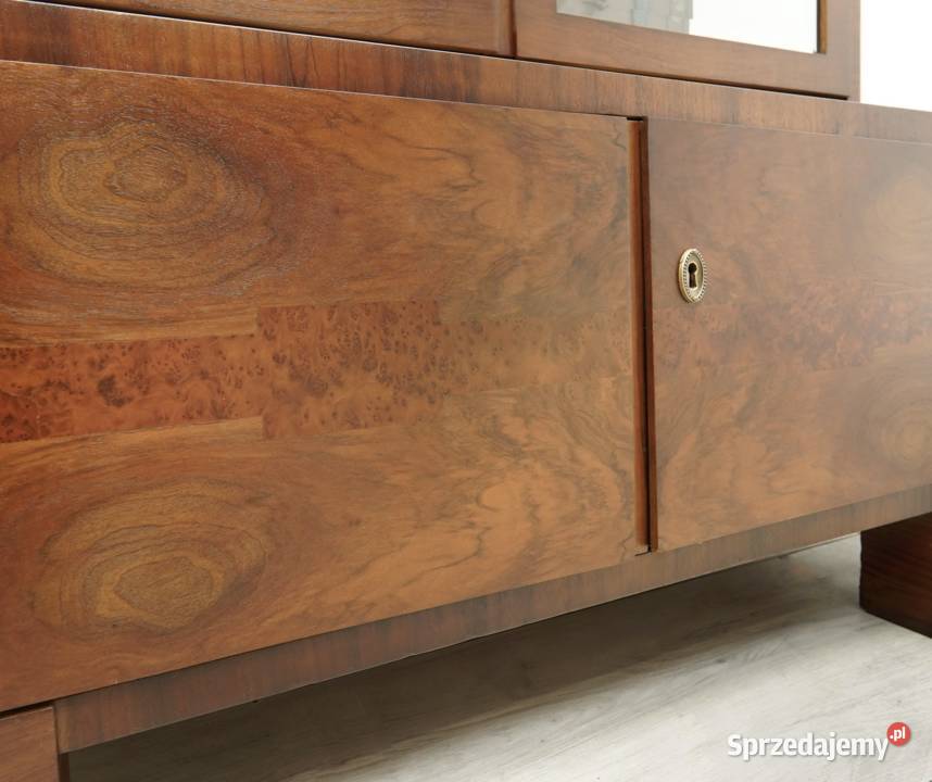 Zabytkowa witryna z lat 30tych w stylu art deco Meble sprzedam