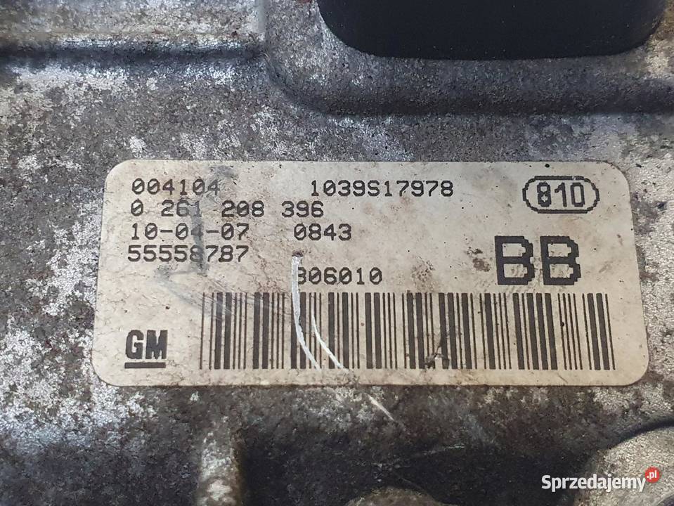 STEROWNIK SILNIKA Opel Astra III H 14 16V osobowe lubelskie Chełm