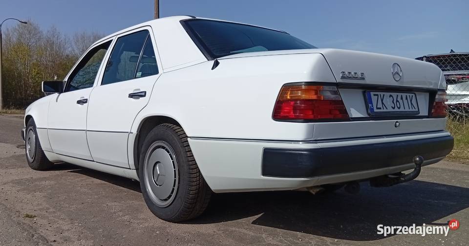 Mercedes W124 200E Piekna Sztuka Mega Super Koszalin