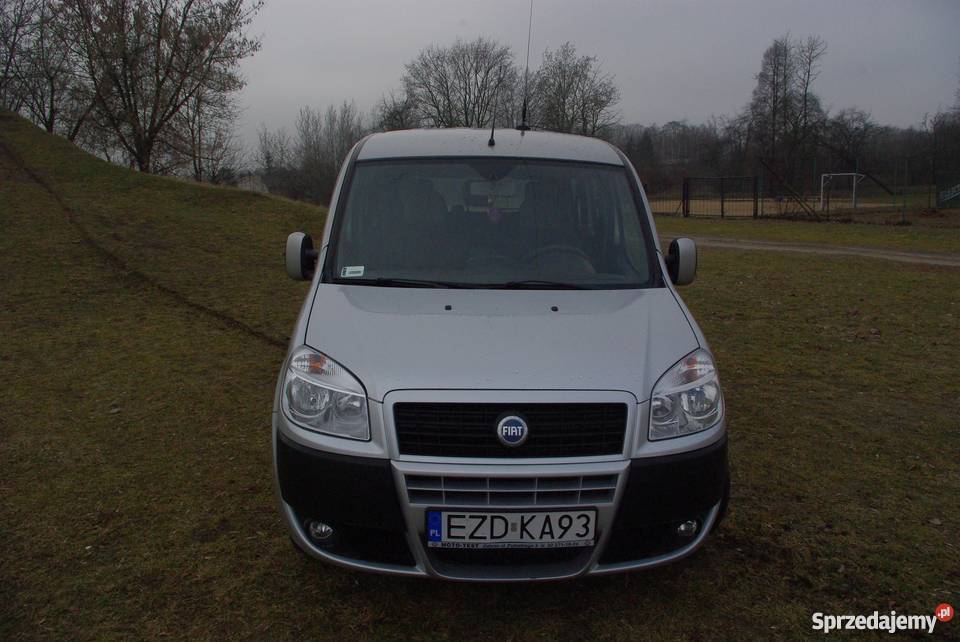 Fiat Doblo 19 JTD 120 MultiJet Family 2006r 295000km Fiat Zduńska Wola