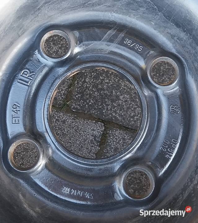 Felgi stalowe Astra Corsa Lanos 14 4x100 sprzedam