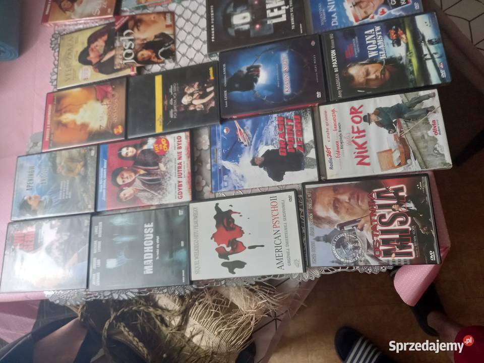 Filmy DVD różne tytuły Polkowice