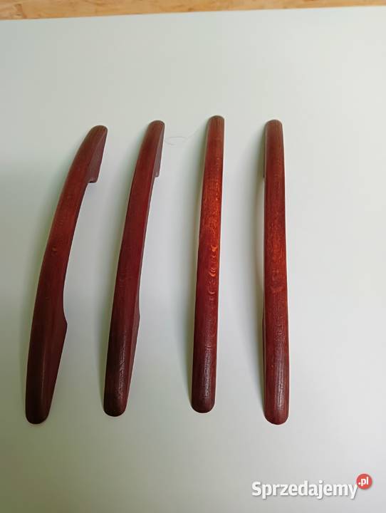 Uchwyty drewniane buk barwiony na mahoń Kalisz sprzedam